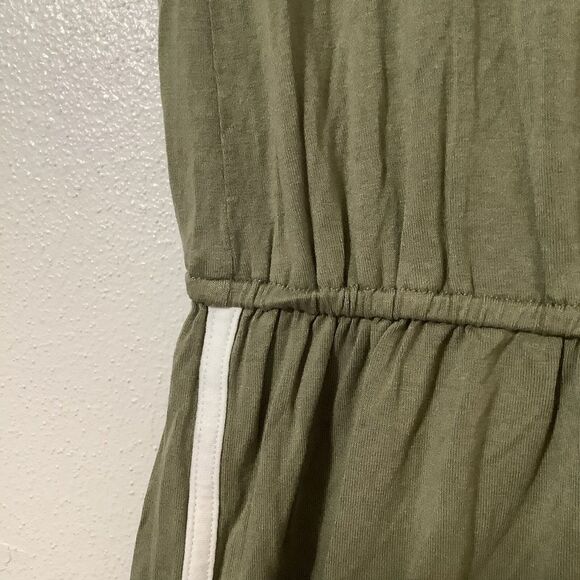 Forever 21 Olive Green Lightweight Slouchy Stretch Romper Small - Picture 13 of 14